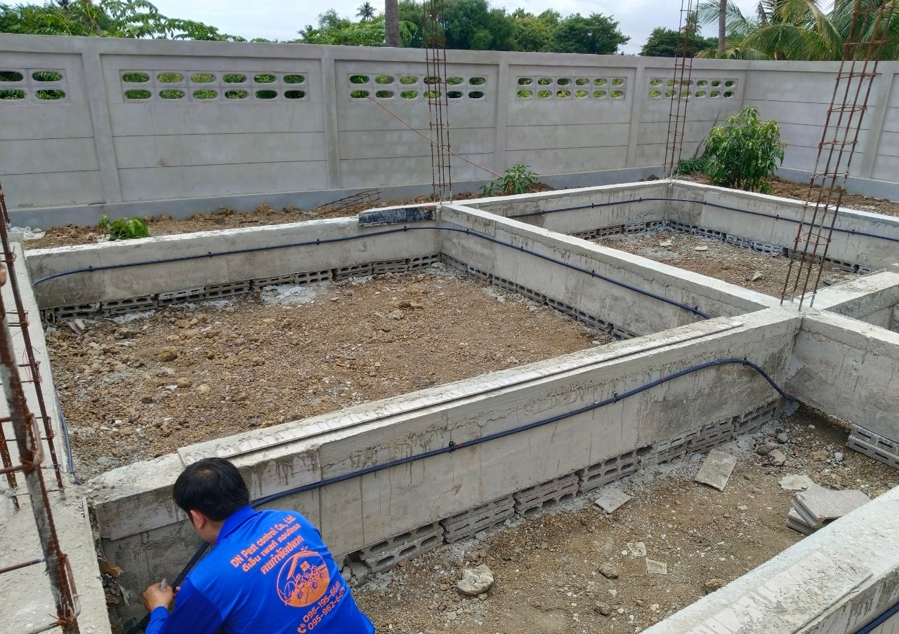 วางท่อปลวกบ้านเดี่ยว โพธาราม